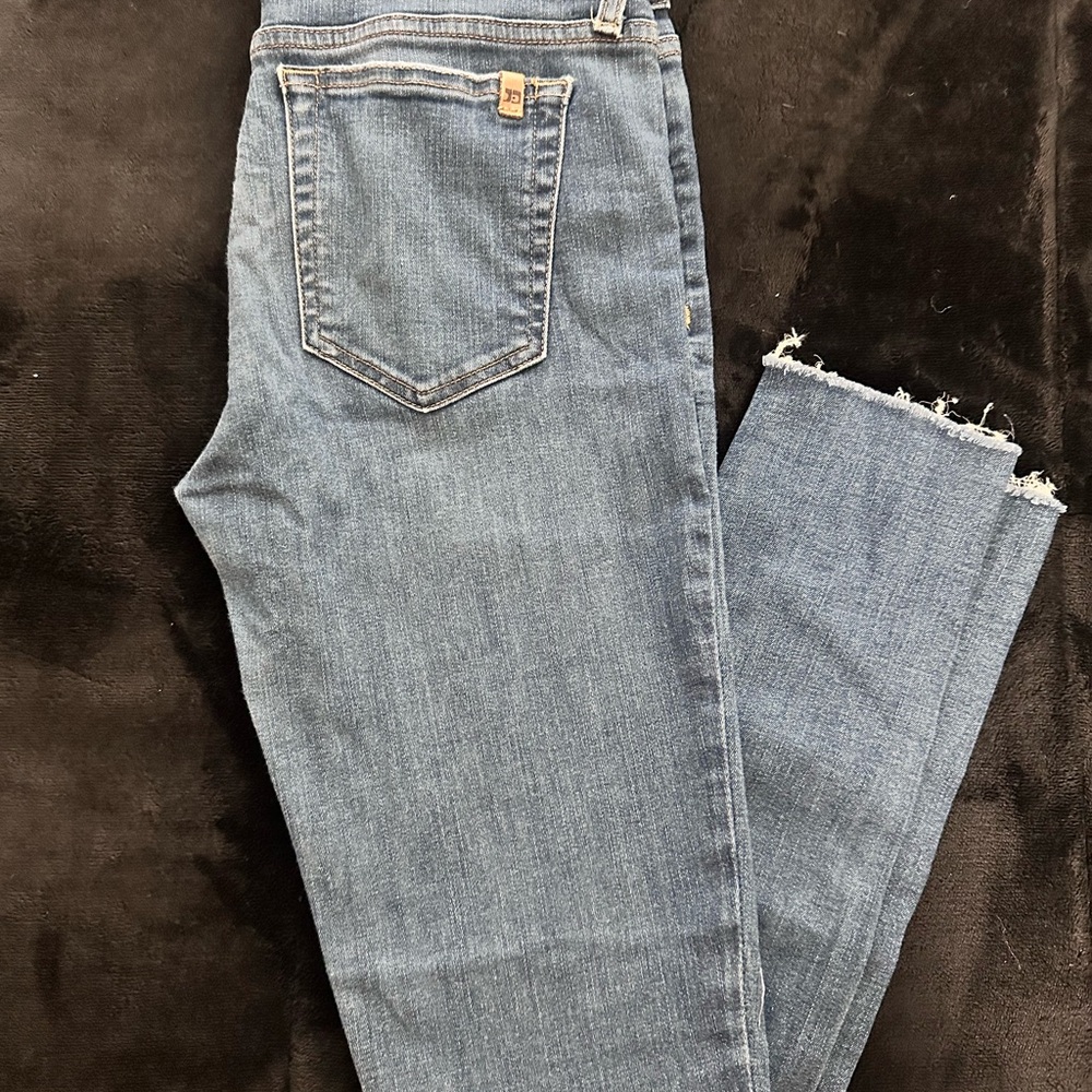 Blue Cropped Women's Jeans